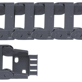 Canalina passacavi Igus, 26 mm x 23mm, L. 1m, curvatura min. 48 mm