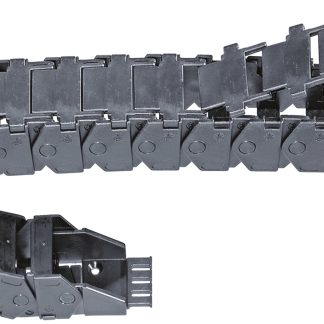 Canalina passacavi Igus, 93 mm x 39mm, L. 1m, curvatura min. 125 mm