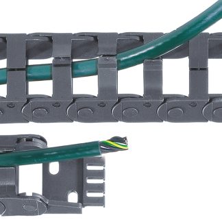 Canalina passacavi Igus, 62 mm x 25mm, L. 1m, curvatura min. 48 mm