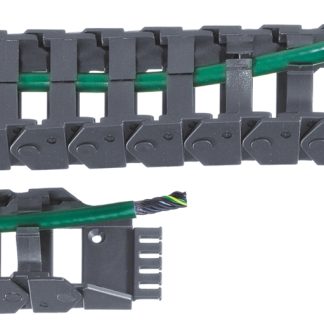 Canalina passacavi Igus, 50,5 mm x 39mm, L. 1m, curvatura min. 60 mm