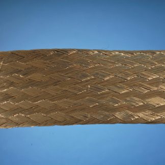 Guaina per cavi intrecciata Alpha Wire in Rame, Ø 3.18mm, L. 30m, col. Argento, espandibile