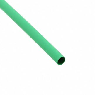 Guaina termorestringente Alpha Wire Ø 3.1mm, col. Verde, restringimento 2:1, L. 152m