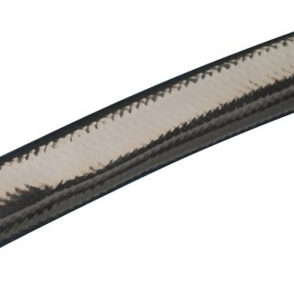 Guaina per cavi intrecciata Alpha Wire in PVC in fibra di vetro, Ø 19.96mm, L. 30m, col. Nero, espandibile