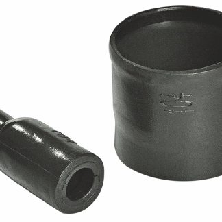 Protezione del cavo HellermannTyton 401-04024 104-4-G-PO-X-BK, in Elastomero, 1 uscita, Ø int primario da 16.5mm a