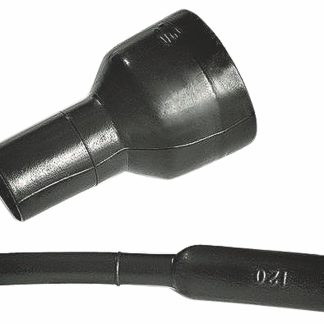 Protezione del cavo HellermannTyton 401-20022 120-41-G-PO-X-BK, in Elastomero, 1 uscita, Ø int primario da 16.5mm a