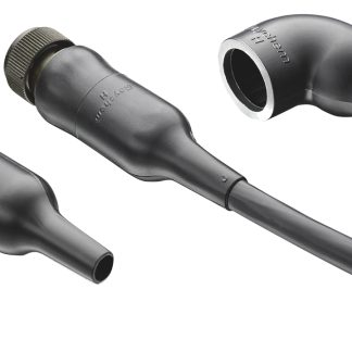 Protezione termorestringente TE Connectivity 202K142-25L-0 , in Elastomero, 1 uscita, Ø int primario da 31mm a 18mm,