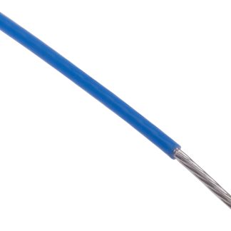 Cavo di collegamento apparecchiature RS PRO, 0,08 mm², 28 AWG, 300 V, 100m, Blu, BS3G210