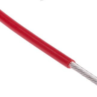 Cavo di collegamento apparecchiature RS PRO, 0,34 mm², 22 AWG, 600 V, 100m, Rosso, BS3G210