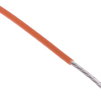 Cavo di collegamento apparecchiature RS PRO, 0,6 mm², 20 AWG, 600 V, 100m, Arancione, BS3G210