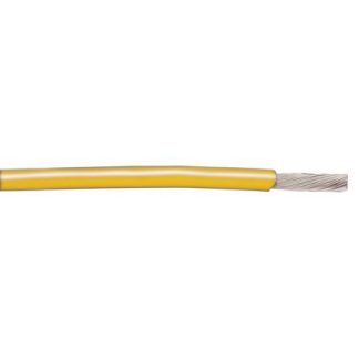 Cavo di collegamento apparecchiature Alpha Wire, 0,2 mm², 24 AWG, 300 V, 30m, Giallo, UL1007