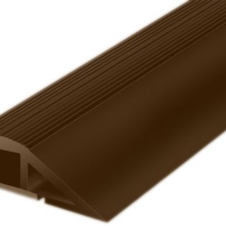 Canalina passacavi RS PRO, colore Marrone 22 x 11.6mm, Ø interno 22mm, lunghezza 1.83m, larghezza 76,2 mm PVC