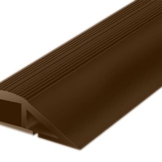 Canalina passacavi RS PRO, colore Marrone 19 x 10.9mm, Ø interno 19 x 10.9mm, lunghezza 1m, larghezza 66 mm PVC