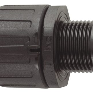 Raccordo per cavi Flexicon FPA13-M12B FPA in Nylon 66 Nero, Nero, filetto M12, 13mm, protezione IP66