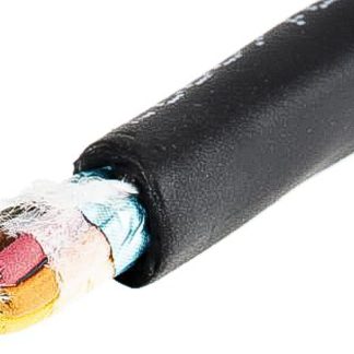 Cavo industriale multipolare schermato a 6 cond. 0,35 mm², 22 AWG, 300 V, Ø5.66mm, L. 30m