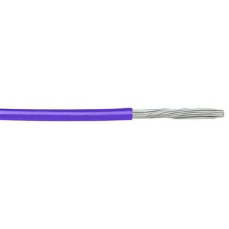 Cavo di collegamento apparecchiature Alpha Wire, 0,33 mm², 22 AWG, 600 V, 30m, Porpora, UL1213