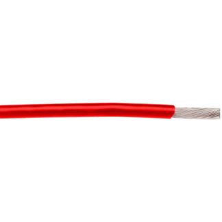 Cavo di collegamento apparecchiature Alpha Wire, 0,06 mm², 30 AWG, 250 V, 30.5m, Rosso, MIL-W-16878