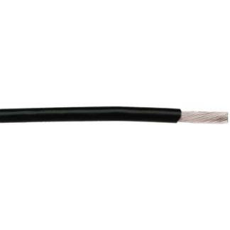 Cavo di collegamento apparecchiature Alpha Wire, 0,05 mm², 30 AWG, 250 V, 30.5m, Nero, MIL-W-16878