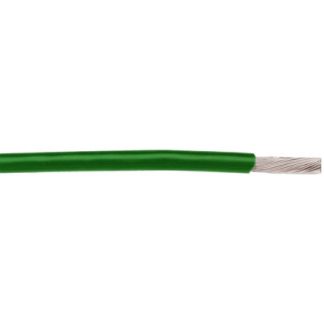 Cavo di collegamento apparecchiature Alpha Wire, 0,09 mm², 28 AWG, 250 V, 30.5m, Verde, MIL-W-16878