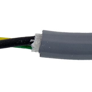 Cavo industriale multipolare non schermato a 2 cond. 0,33 mm², 22 AWG, 600 V, Ø4.37mm, L. 30m
