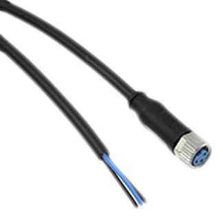 Cavo sensore/attuatore TE Connectivity 3 cond. M8 Femmina / Senza terminazione, Ø 4.5mm, L. 1.5m