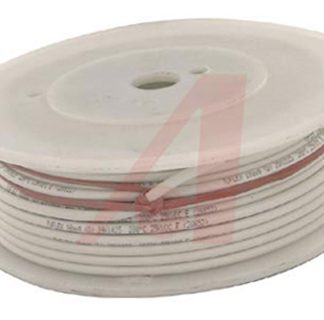 Cavo di collegamento apparecchiature Alpha Wire, 0,75 mm², 18 AWG, 25 kV, 30.5m, Bianco, UL3239
