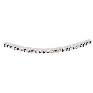 Segnacavo HellermannTyton A scorrimento, Ømin 1mm, Ømax 3mm, lunghezza 3.5mm, confez. da 1000pz No F