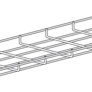 Reggicavo RS PRO, Vassoio per cavi in Acciaio elettrogalvanizzato, dimensioni 3m x 100 mm x 30mm