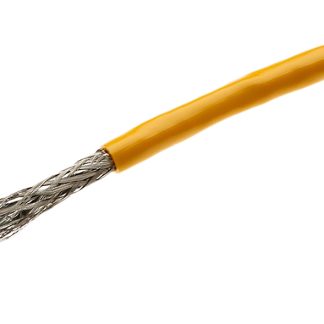 Cavo Ethernet Cat6a (STP) HARTING, guaina in PVC col. Giallo, L. 50m, Senza terminazione