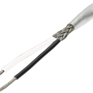 Cavo di collegamento apparecchiature TE Connectivity, 24 AWG, 600 V, 100m, Nero/Bianco