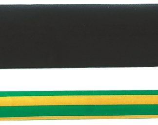 Guaina termorestringente HellermannTyton Ø 24mm, col. Verde/Giallo, restringimento 3:1, L. 1m