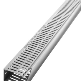 Canalina passacavi RS PRO in PVC, 100 mm x 80mm, L. 2m