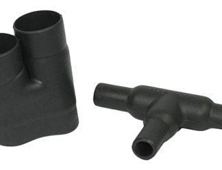 Giunto a T. TE Connectivity 322A112-25-0, in Elastomero, 2 uscite, Ø int primario da 13.2mm a 5.8mm, secondario da