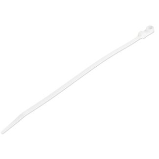 Fascette fermacavi StarTech.com in Nylon 66, 219mm x 2,5 mm, col. Bianco