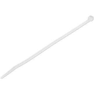Fascette fermacavi StarTech.com in Nylon 66, 200mm x 2 mm, col. Bianco