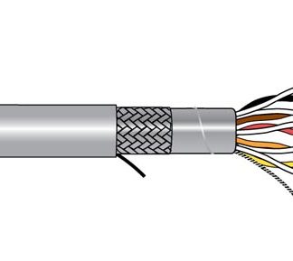 Cavo multicore schermato a 4PR cond. 0,25 mm², 24 AWG, L. 1000ft