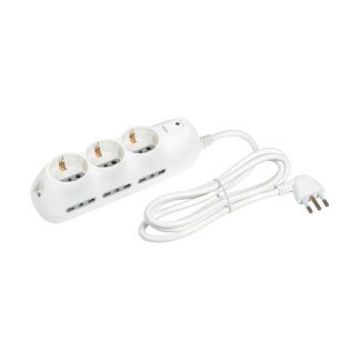 Connettore femmina di prolunga Bticino 1.5m, 9 prese 2P+T, Prese tedesche P30, 250 V ac