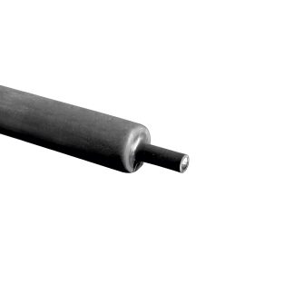 Guaina termorestringente RS PRO Ø 40mm, col. Nero, restringimento 3:1, 4:1, L. 100cm, adesiva