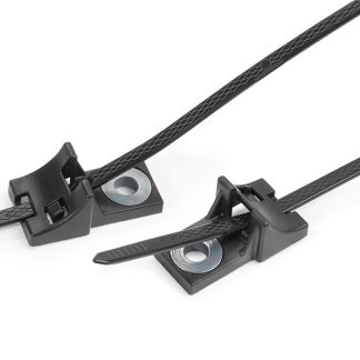 Fascette fermacavi HellermannTyton in Polypropylene, 200mm x 4,9 mm, col. Nero