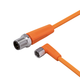 Cavo sensore/attuatore ifm electronic 4 cond. M12 Maschio / M8 Femmina, L. 1m