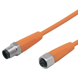 Cavo sensore/attuatore ifm electronic 4 cond. M12 Maschio / M12 Femmina, L. 3m