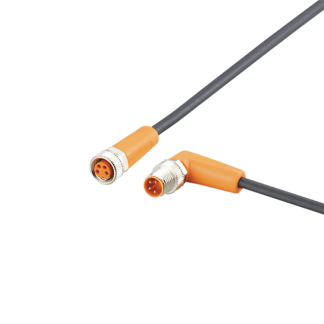 Cavo di comunicazione ifm electronic 4 cond. M8 Maschio / M8 Femmina, L. 3m