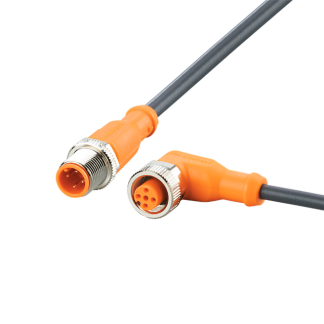 Cavo per attuatore o sensore ifm electronic 4 cond. M12 Maschio / M12 Femmina, L. 3m