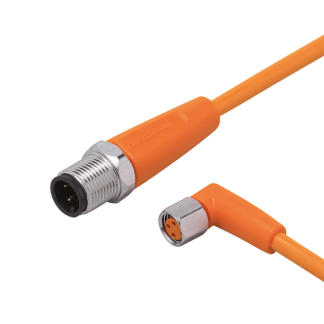 Cavo sensore/attuatore ifm electronic 3 cond. M12 Maschio / M8 Femmina, L. 1.5m