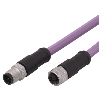 Cavo per attuatore o sensore ifm electronic 5 cond. M12 Maschio / M12 Femmina, L. 10m