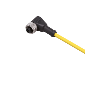 Cavo sensore/attuatore ifm electronic 3 cond. Circolare da 1/2 poll. Femmina / Senza terminazione, L. 2m