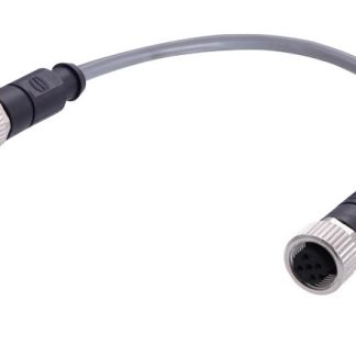 Cavo per attuatore o sensore HARTING 4 cond. M12 Maschio / M12 Femmina, L. 5m