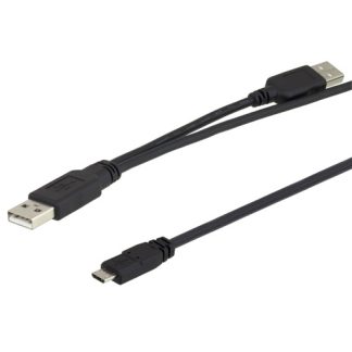 Cavo USB L-Com USB A/USB B, L. 900mm