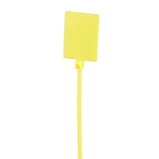 Fascette preassemblate Panduit in Nylon 66, 130mm x 2,5 mm, col. Giallo