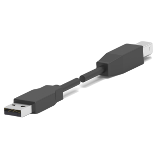 Cavo USB TE Connectivity USB A/USB B, col. Nero