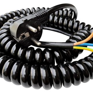 Cavo di potenza TBS de Buck B.V. Cavo a spirale, 3 cond. 0,75 mm², L. 2m